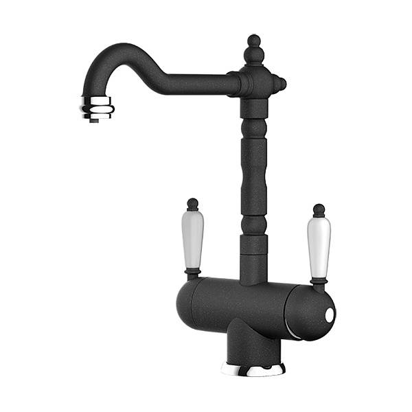 Смеситель для кухни Omoikiri Amagasaki черный 4994067