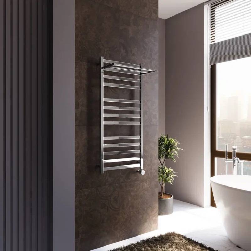 Полотенцесушитель электрический Grota Comfort 530x1125 мм хром глянцевый GECF03