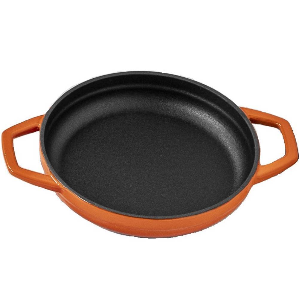 Сковорода с двумя ручками Hascevher KTV 16 см Orange A626516