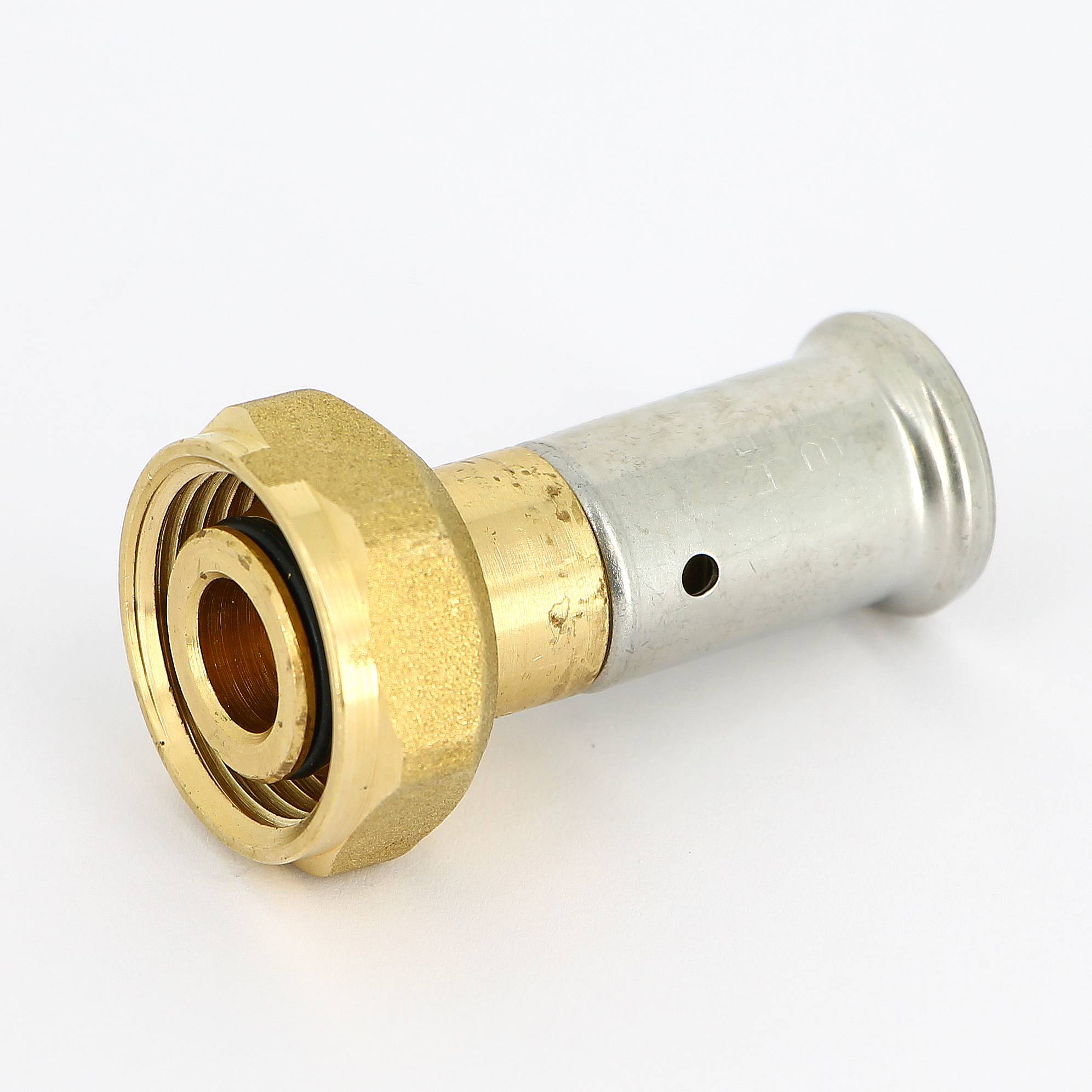 Муфта пресс Henco с накидной гайкой Евроконус 16x3/4 19P-1605