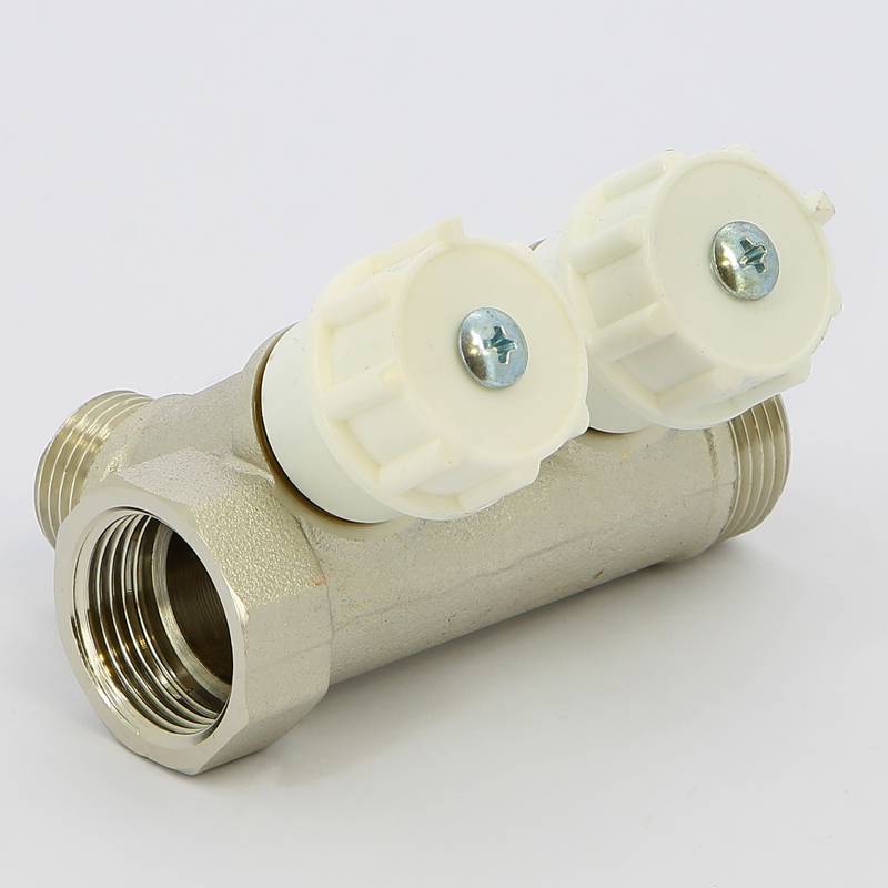 Коллектор с вентилями Itap 3/4 2 выхода 1/2 38 мм 465 3/4-2