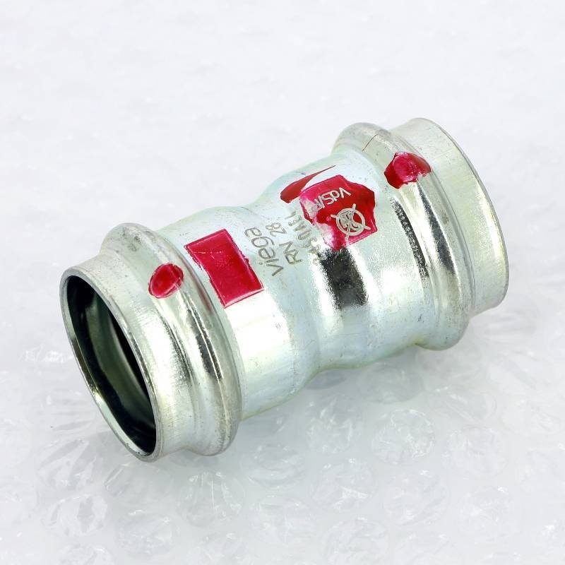 Муфта пресс Viega Prestabo 28 мм оцинкованная сталь 558017