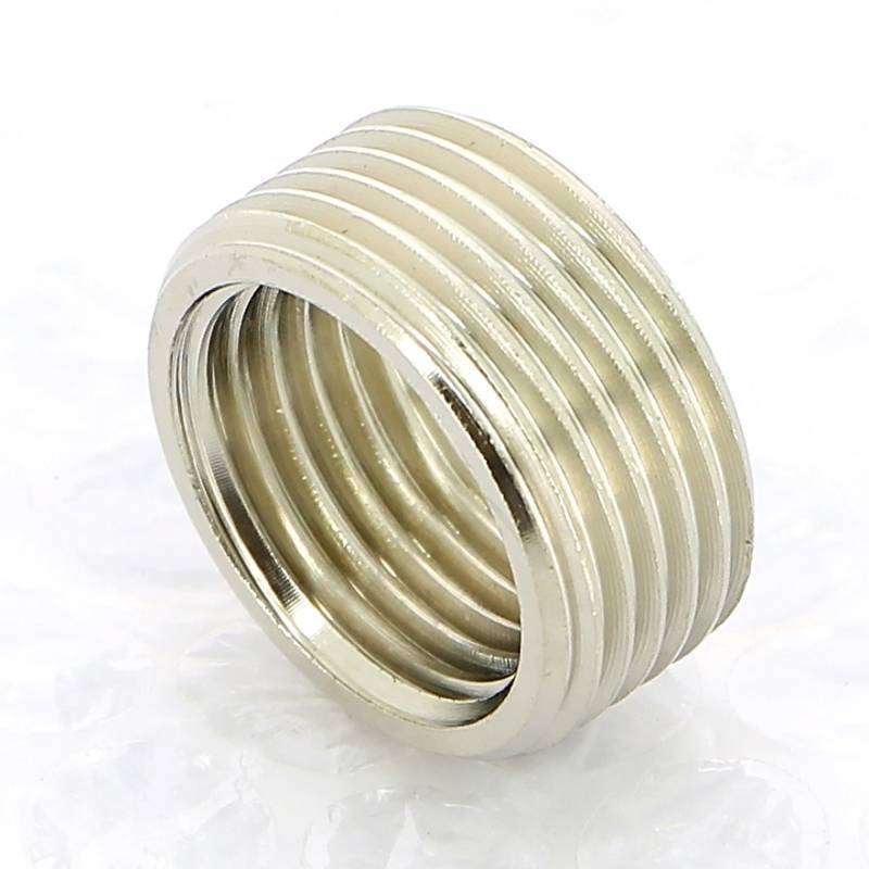 Футорка НВ Uni-Fitt сплошная 3/4x1/2 никелированная 638N3200