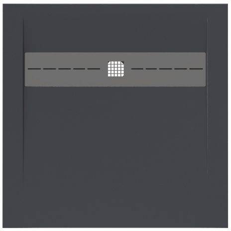 Душевой поддон Allen Brau Infinity 90x90x3 см черный 8.21001-AM