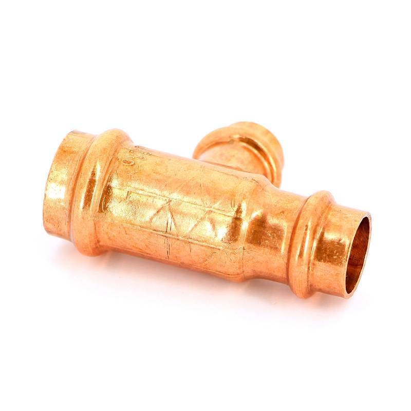 Тройник пресс IBP 22х15х18 мм медь P5130 02215018