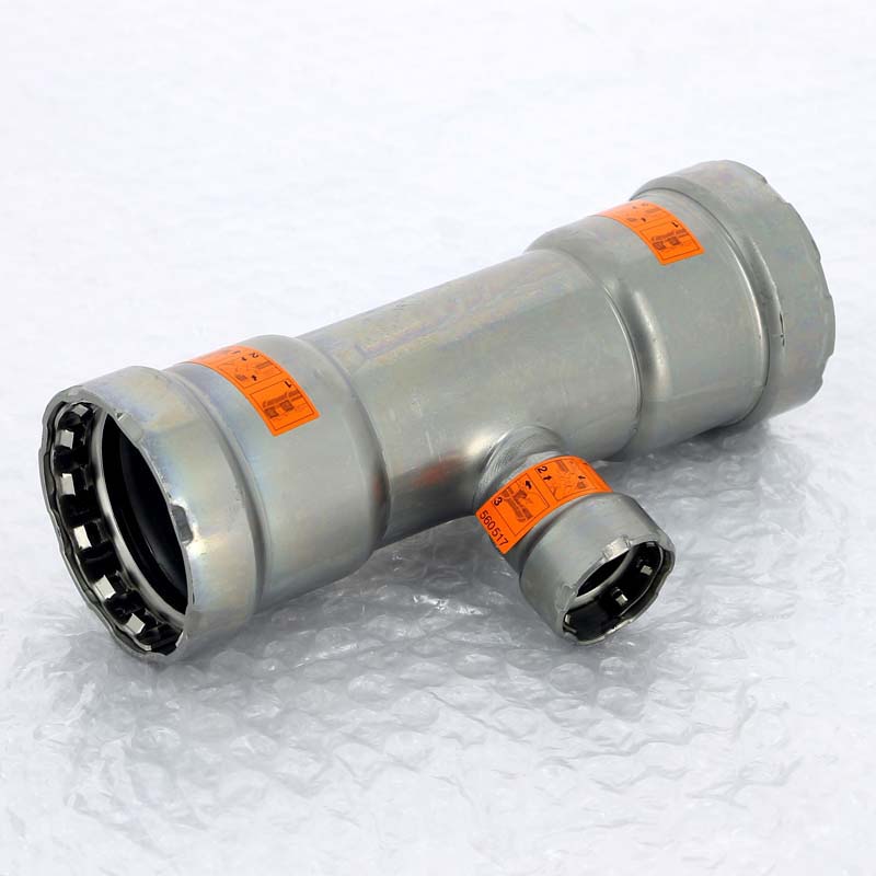 Тройник пресс Megapress Viega 1 1/2x1/2x1 1/2 695064