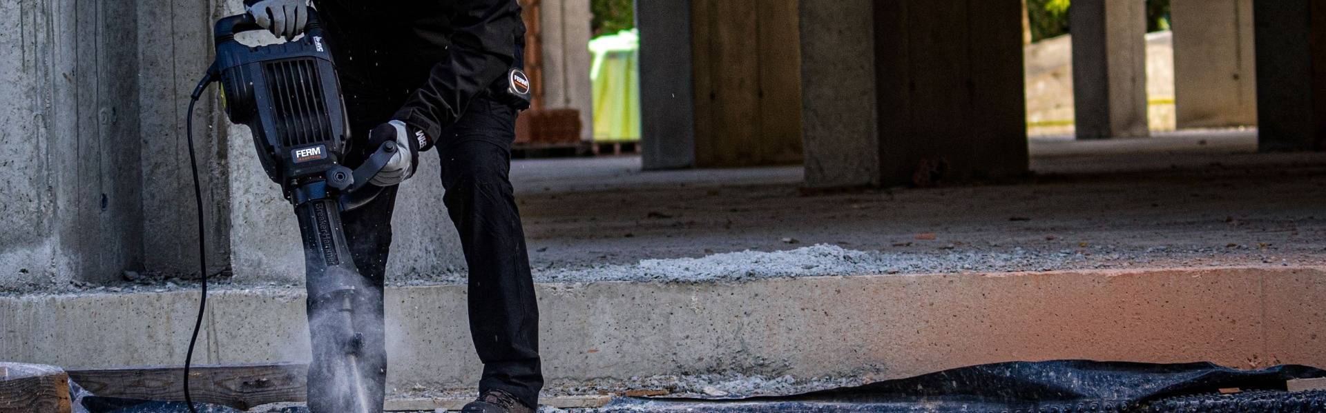 Отбойный молоток FERM HDM1041P 1500 Вт 25 Дж HDM1041P