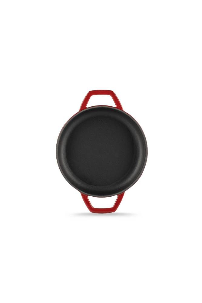 Сковорода с двумя ручками Hascevher KTV 16 см Red A625516