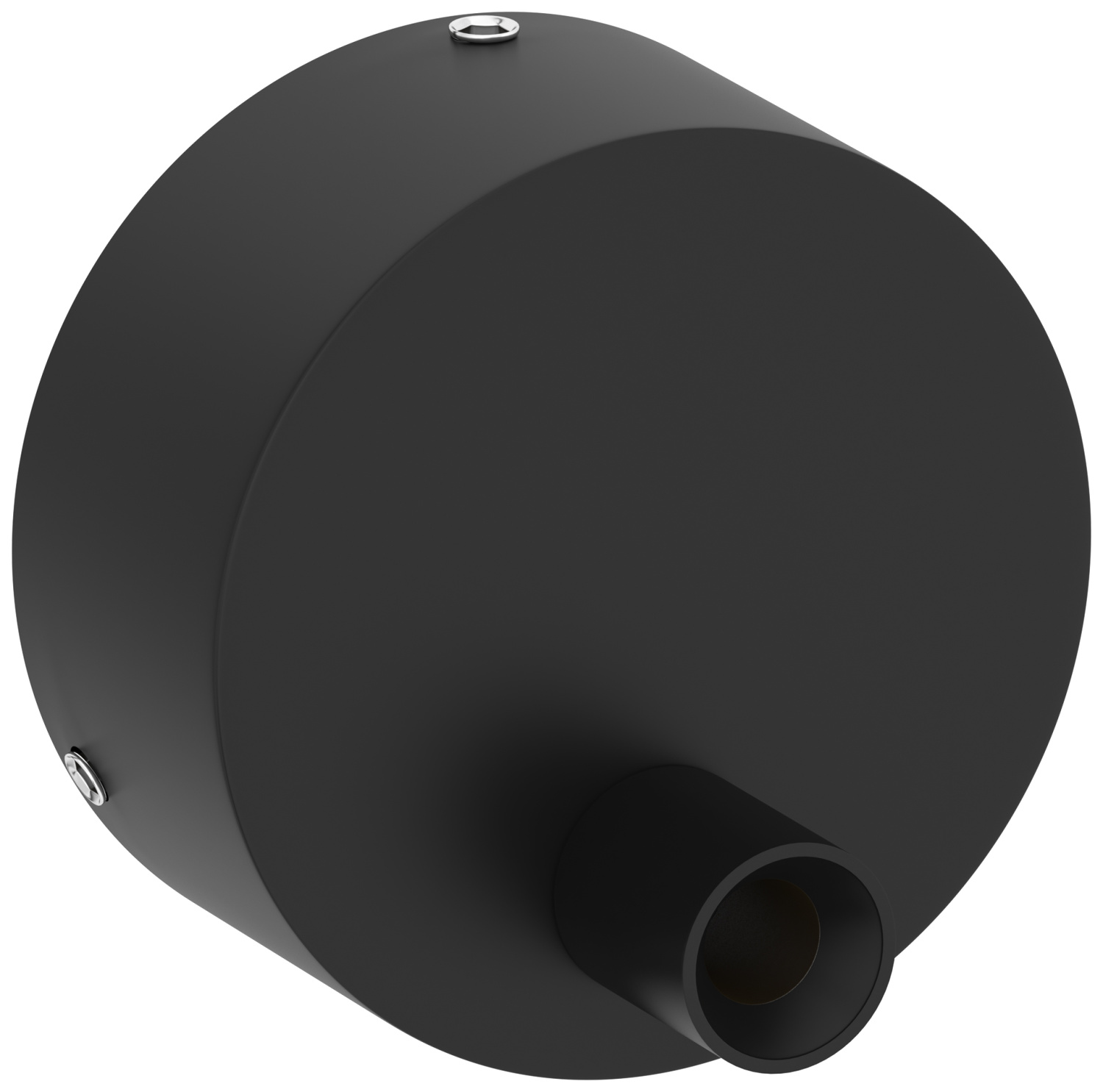 Короб скрытого подключения Стилье для электрических полотенцесушителей d5.7 см черный матовый 31100-0500