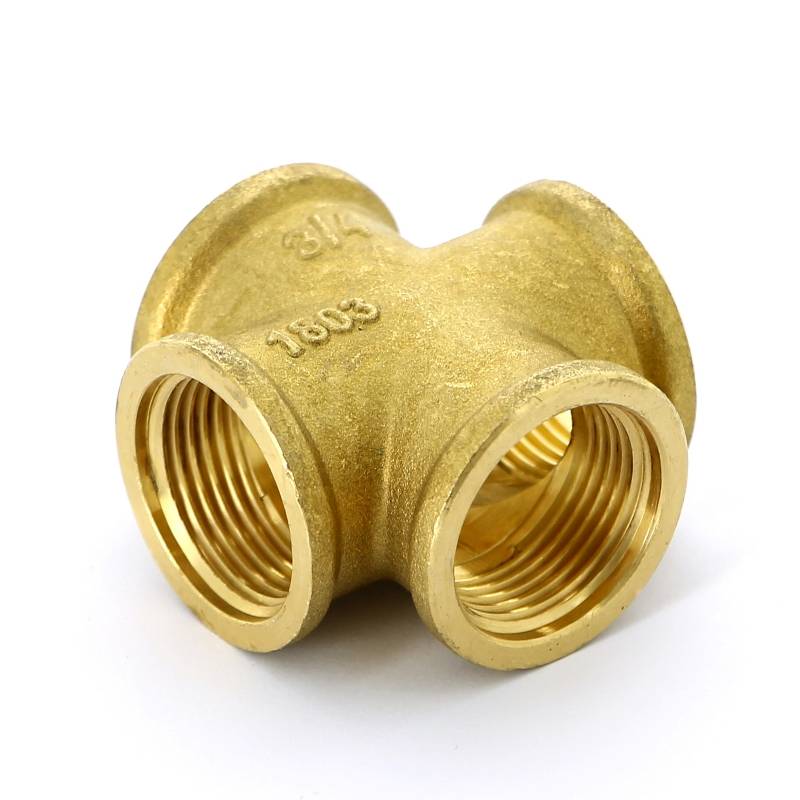 Крестовина латунная Uni-Fitt 3/4 ВР 619G3333