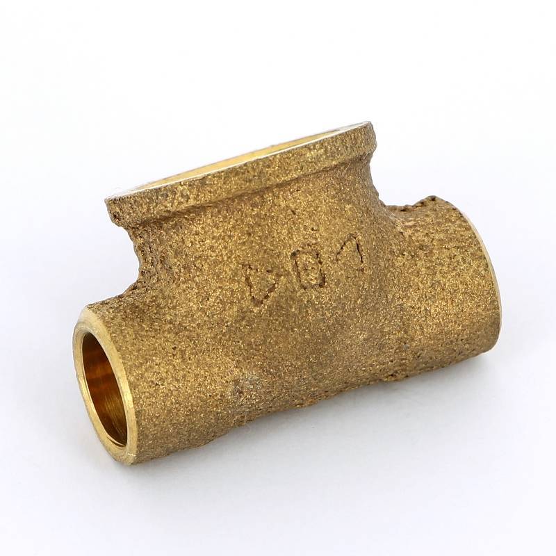 Тройник бронзовый под пайку IBP 4130G 12х1/2 ВР 4130G 12x1/2