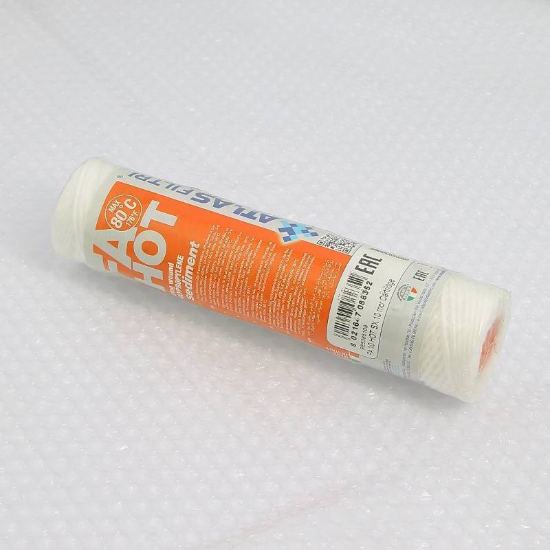 Картридж для горячей воды Atlas Filtri FA 10 HOT SX 10 мкм RE5385109