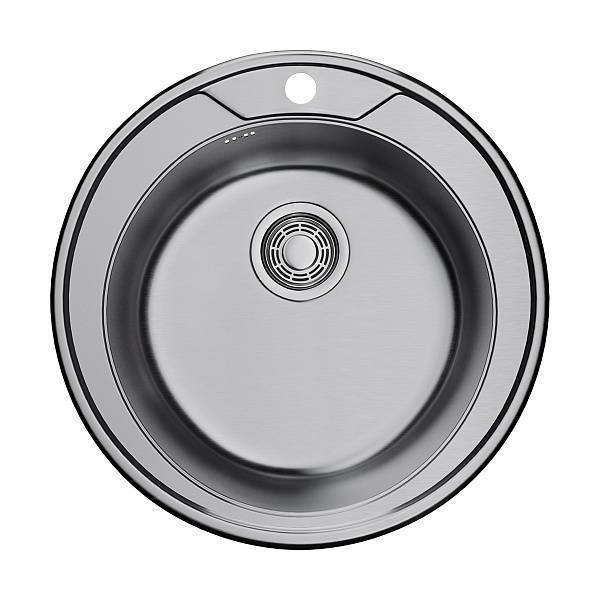 Кухонная мойка Omoikiri Asida 51-IN нержавеющая сталь 51x51 см 4993785