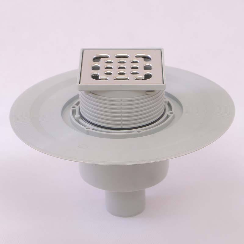 Трап Viega Advantix 100x100 мм вертикальный выпуск 50 мм с вращающейся насадкой 556914