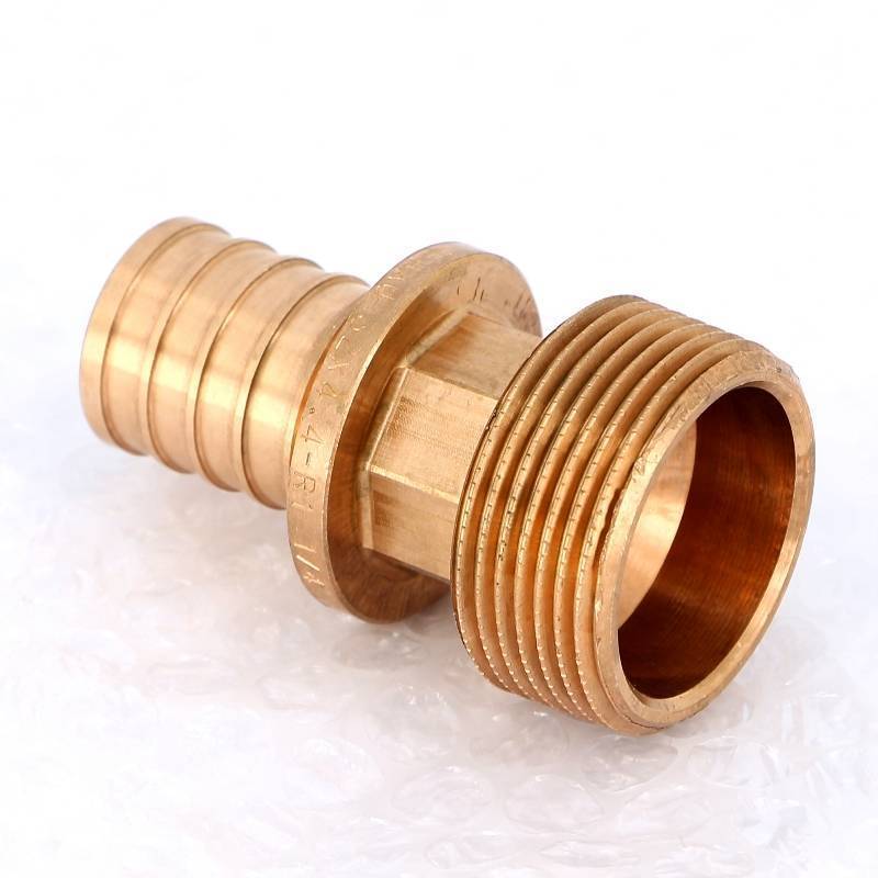 Муфта надвижная REHAU Rautitan RX+ 32х1 1/4 с наружной резьбой бронза 14563221001