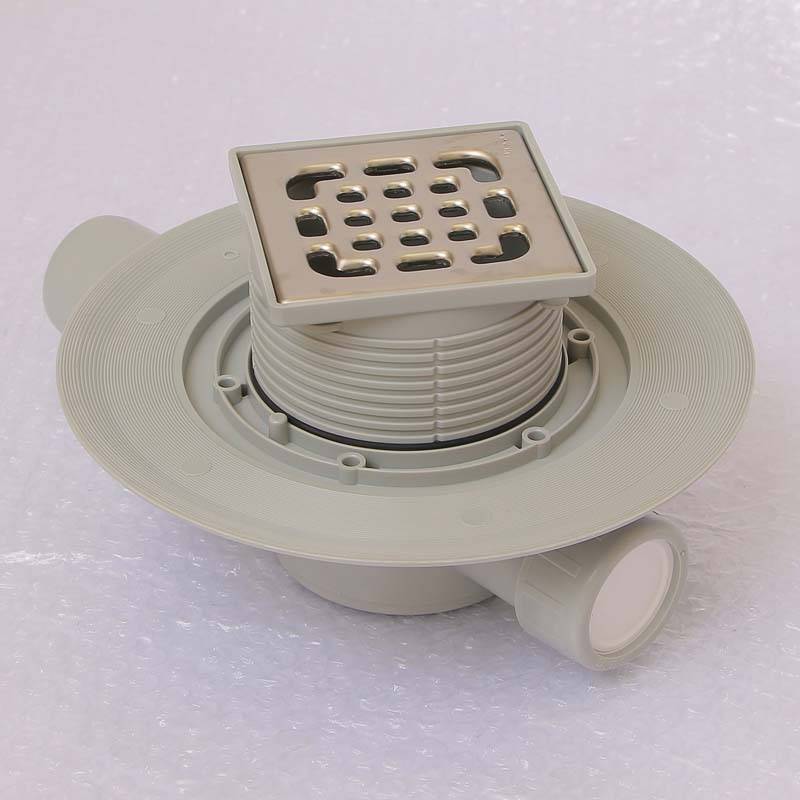 Трап Viega Advantix 100x100 мм горизонтальный выпуск 50 мм регулируемая насадка 557119