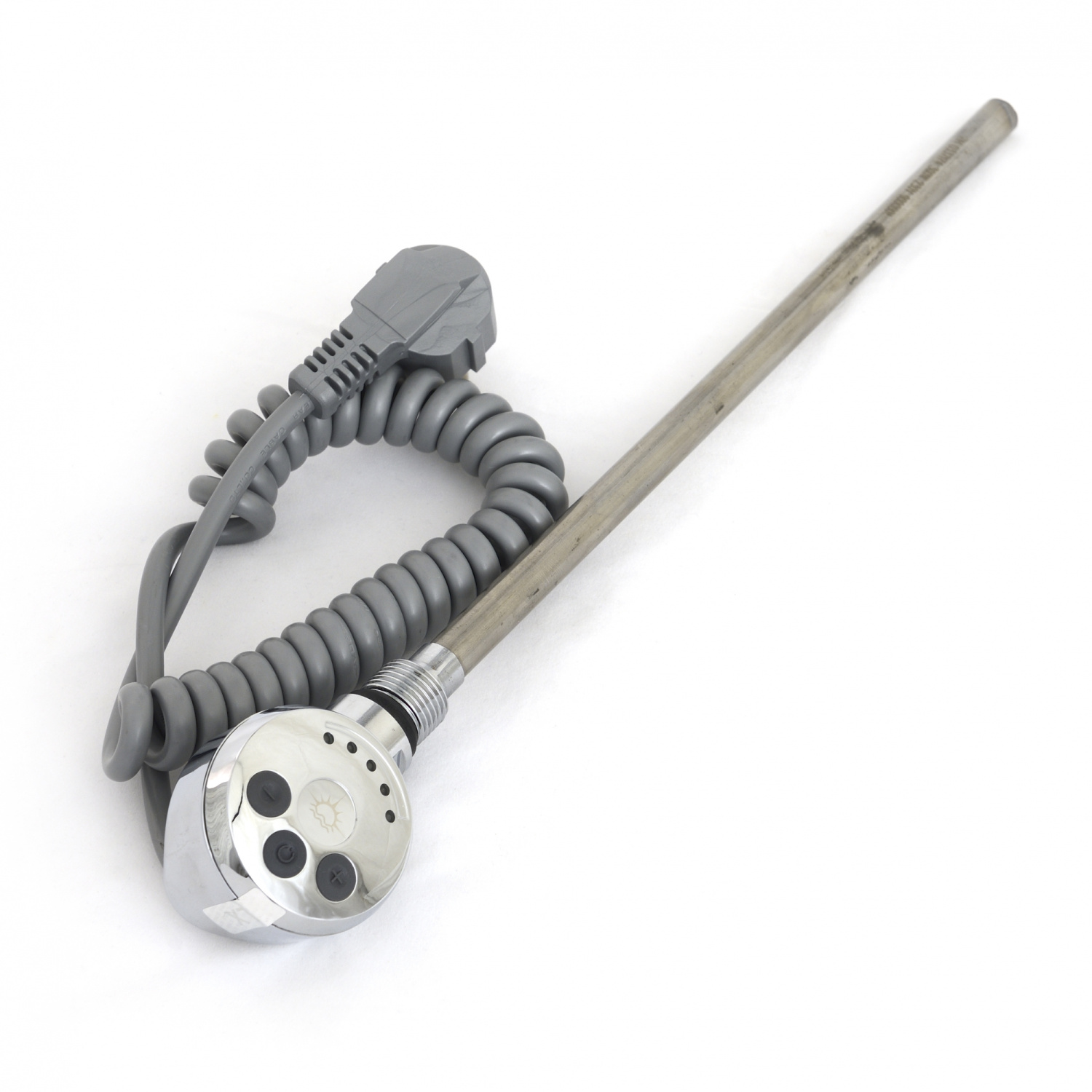 ТЭН для полотенцесушителя Стилье Lux-01t 300 Вт IP44 хром глянцевый 00103-2000