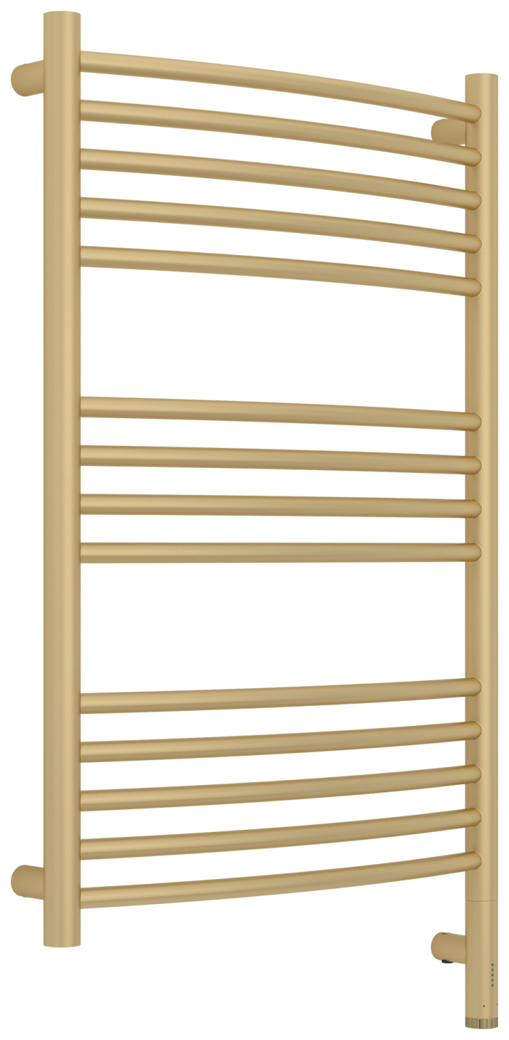 Полотенцесушитель электрический Сунержа Богема 3.1 выгнутая 50х80 см правый шампань матовая 022-6003-8050