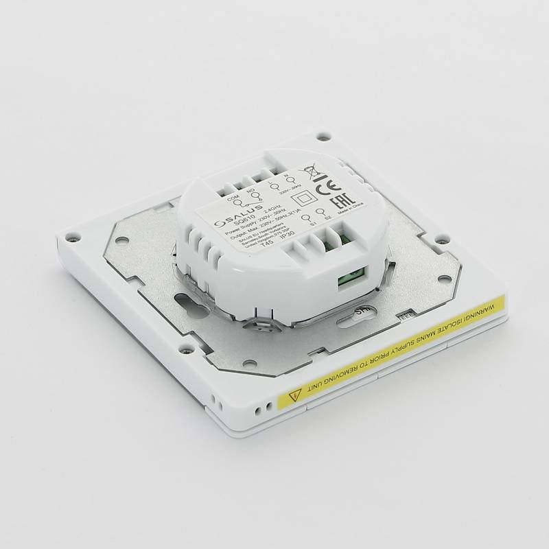 Термостат комнатный SALUS Quantum SQ610 программируемый с датчиком влажности белый SQ610