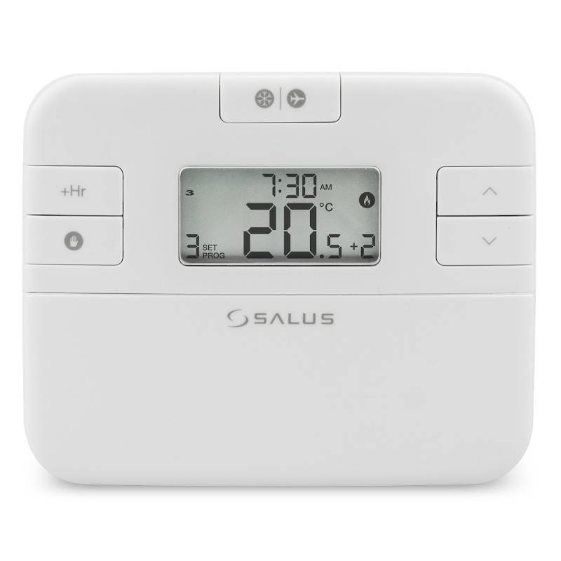 Термостат комнатный программируемый Salus RT510 с ЖК-дисплеем белый RT510