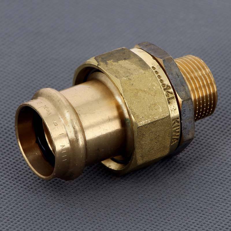 Муфта разъёмная пресс-Н бронза Viega Sanpress 28x3/4 365110