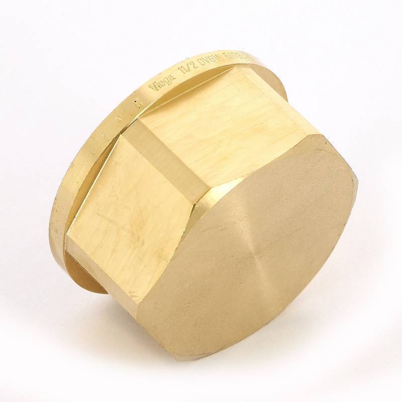 Заглушка резьбовая Viega 1 1/4 ВР бронза 268305