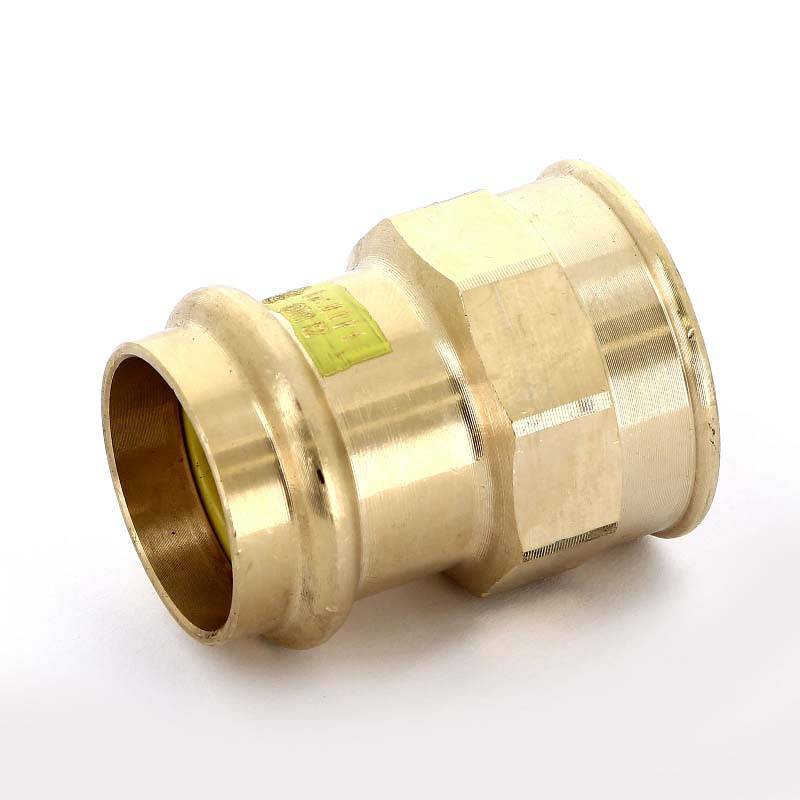 Муфта переходная пресс-В Viega Profipress G бронза 28х1 346430