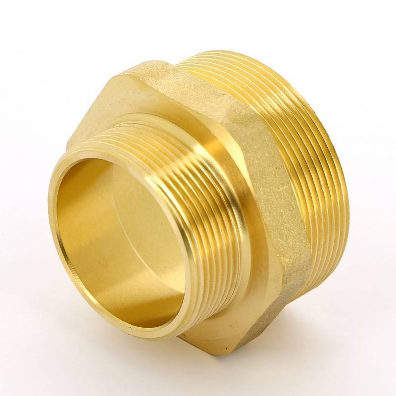 Ниппель редукционный Uni-Fitt 2 1/2x2 латунный 600G8700