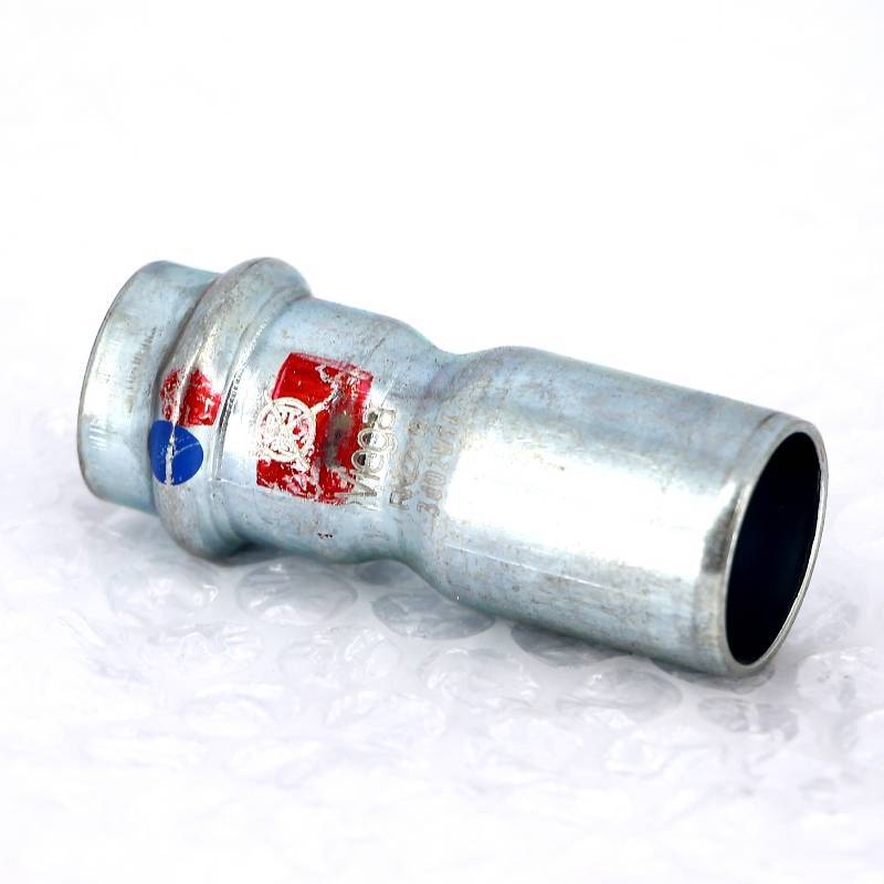 Муфта-вставка пресс Viega Prestabo Labs-free 22 мм оцинкованная сталь 715229