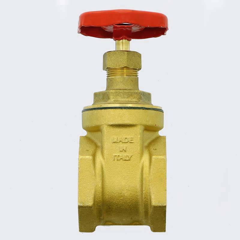 Задвижка клиновая латунная Uni-Fitt 1 1/2 ВВ PN10 140G6000