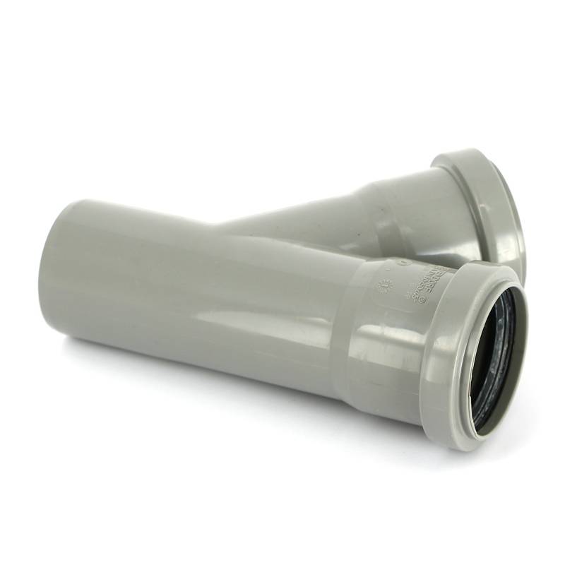 Тройник внутренней канализации Ostendorf HT HTEA 50/50 мм 45° 112200