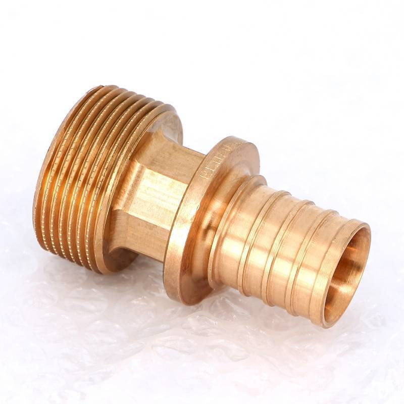 Муфта надвижная REHAU Rautitan RX+ 32х1 1/4 с наружной резьбой бронза 14563221001