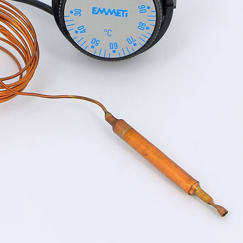 Термостат регулировочный капиллярный Emmeti 16 А 400 В капилляр 1500 мм 02016016