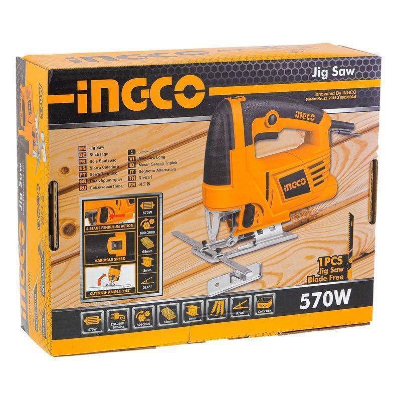 Лобзик электрический INGCO JS 570 Вт JS