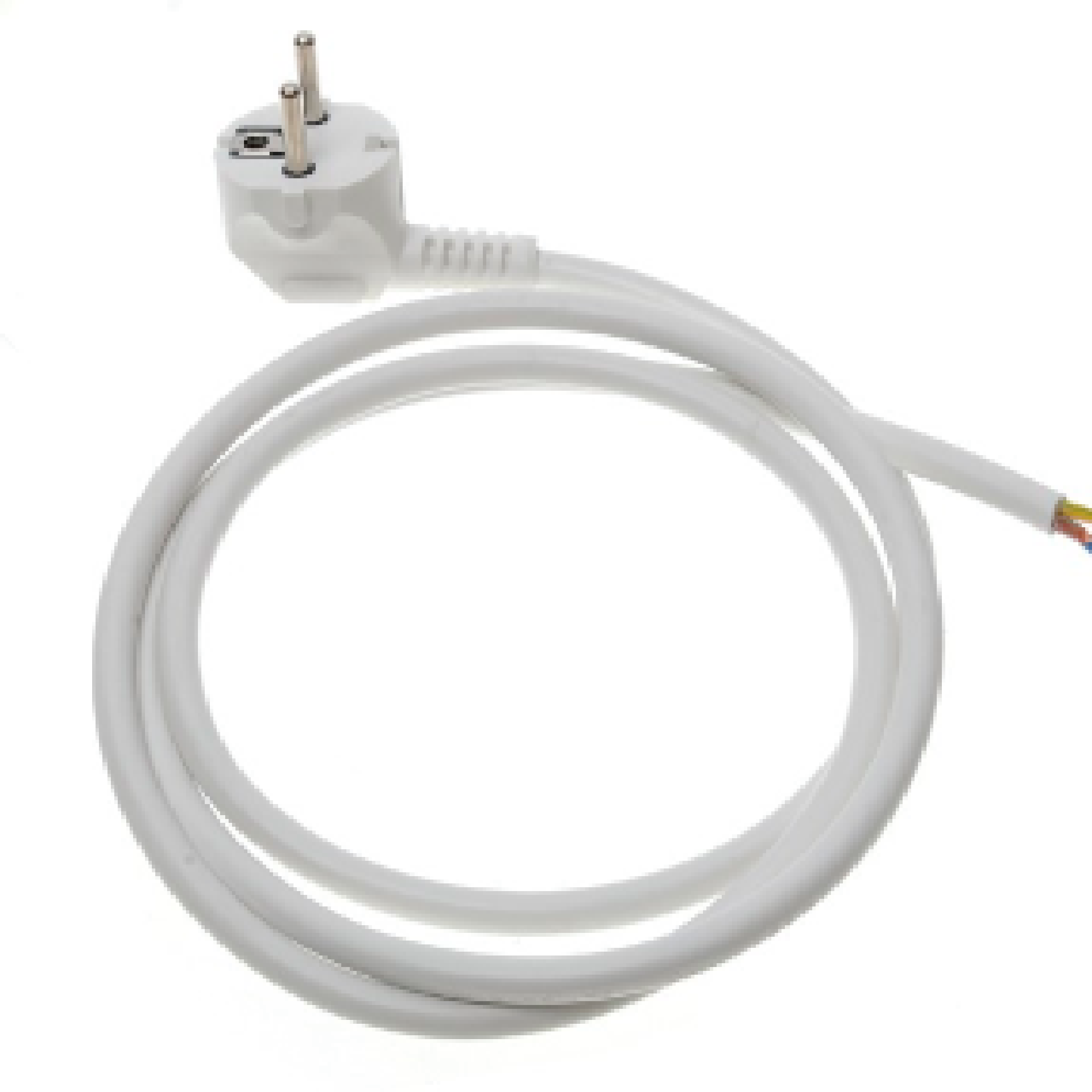 Шнур питания Atlantic ПВС-ВП 3х1.5 мм² 1.0 м белый 5445