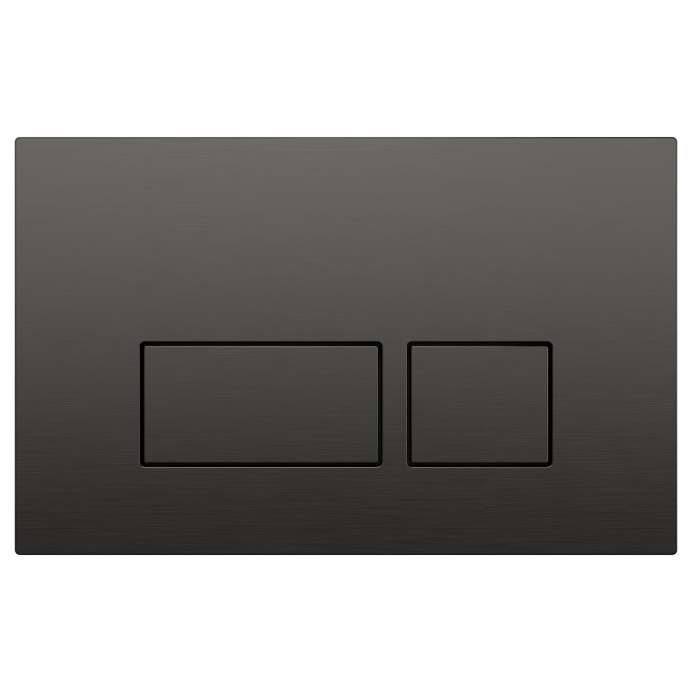 Кнопка смыва для инсталляции Boheme пластик gun metall 664-GM