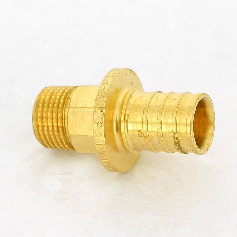 Муфта надвижная REHAU Rautitan RX+ 25х1/2 с наружной резьбой бронза 14563171001