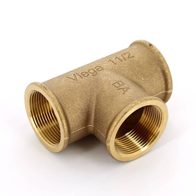Тройник бронзовый Viega 1 1/2 ВР 264307