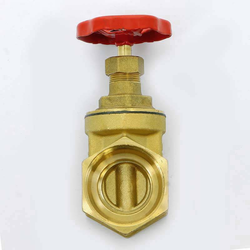 Задвижка клиновая латунная Uni-Fitt 1 1/2 ВВ PN10 140G6000