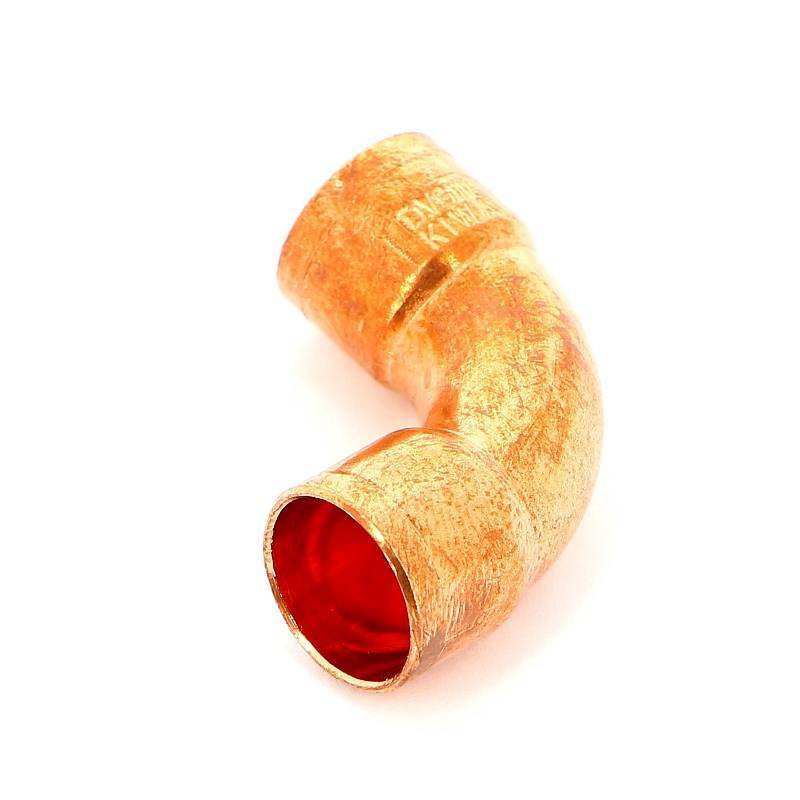 Отвод двухраструбный Viega 95002A под пайку 10 мм 90° 102494