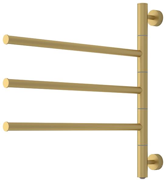 Полотенцесушитель электрический Сунержа Триада 585x540 мм левый золото матовое 032-0822-0540