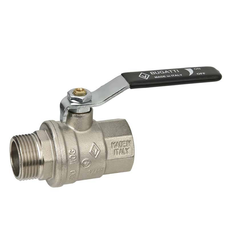 Кран шаровой Bugatti OREGON НВ рычаг 2 3060115