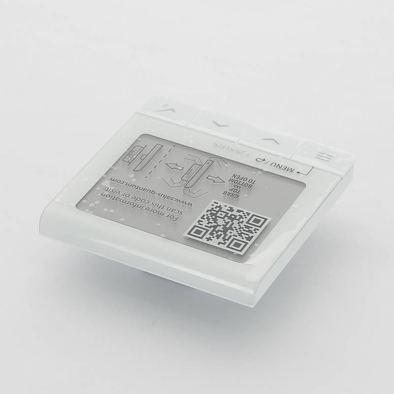 Термостат комнатный SALUS Quantum SQ610 программируемый с датчиком влажности белый SQ610