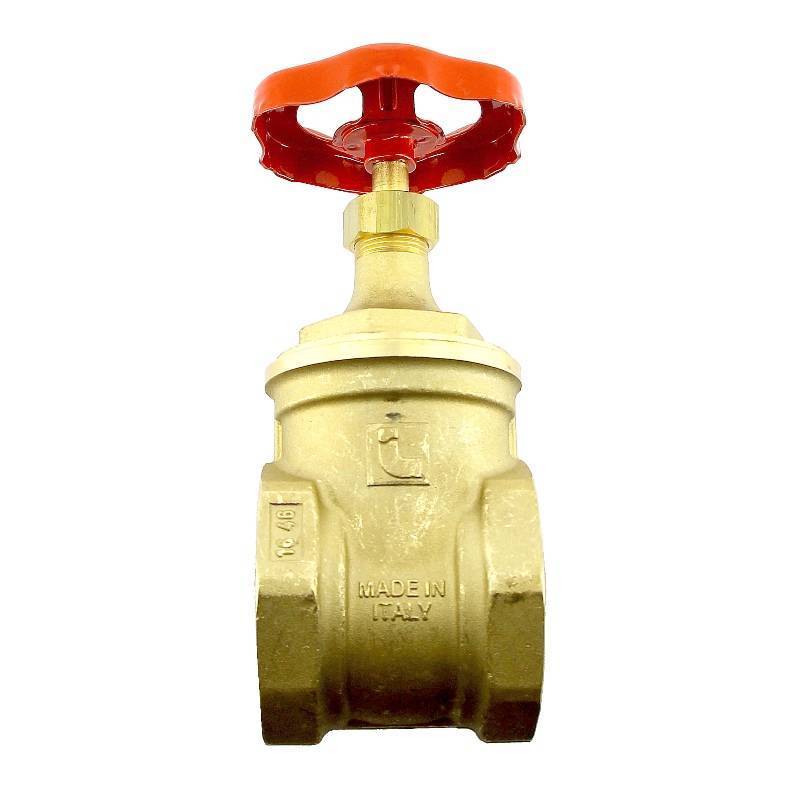 Задвижка клиновая латунная Itap 1 1/2 ВВ PN16 156 1 1/2