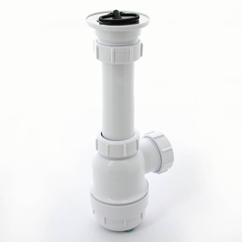 Сифон McAlpine бутылочный 1 1/2 x 40 мм с выпуском 70 мм выход 40 мм MRSK2