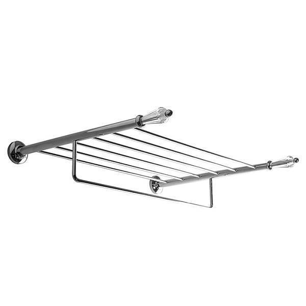 Полочка с полотенцедержателем 3SC Boheme 50х40 см хром BO99SL