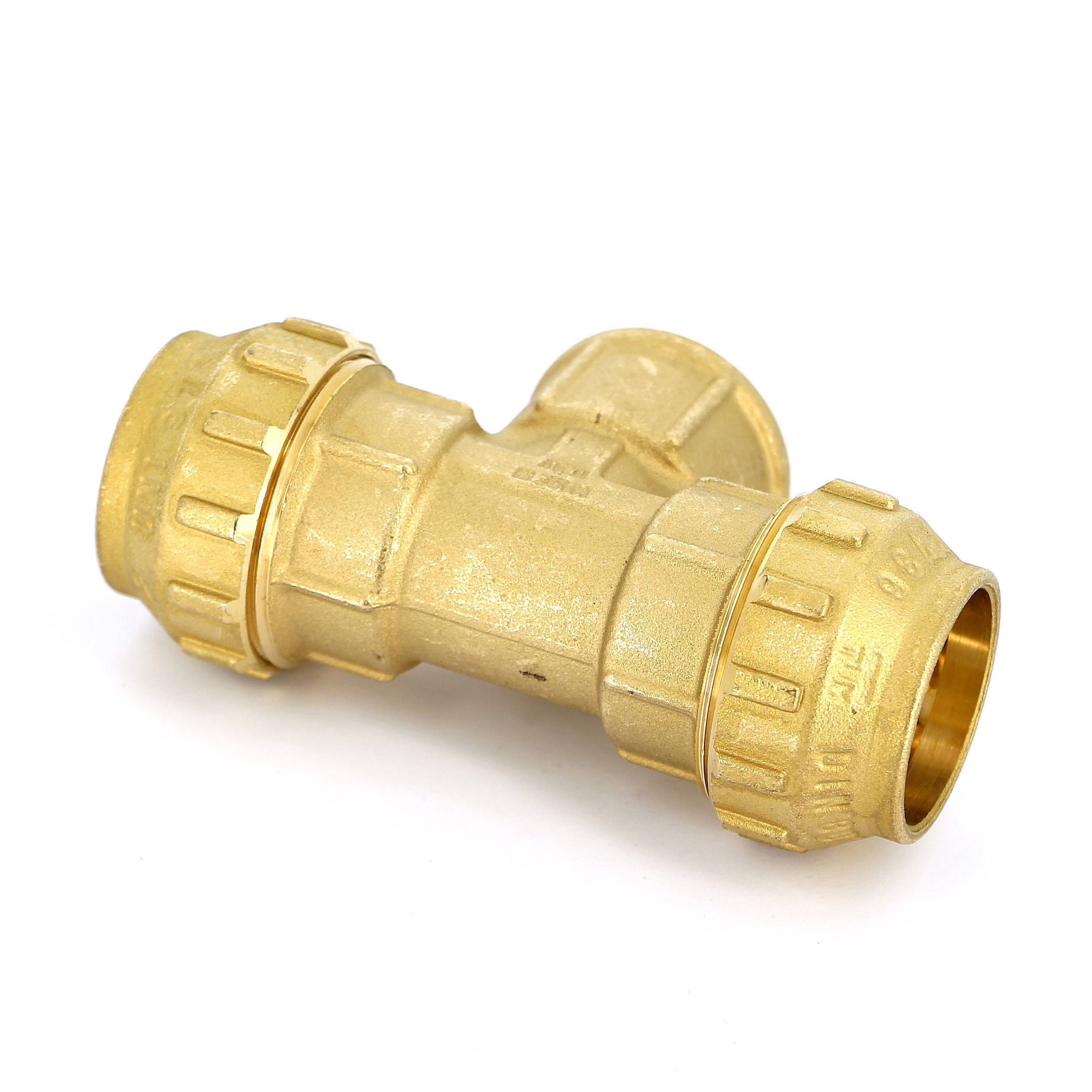 Тройник обжимной с внутренней резьбой Tiemme 32х1х32 для ПНД 3400023