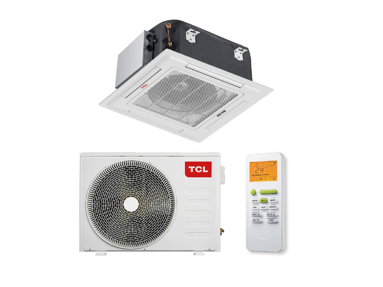 Кондиционер кассетный TCL TQC-12HRA/TOU-12HNA/MBQ4-B