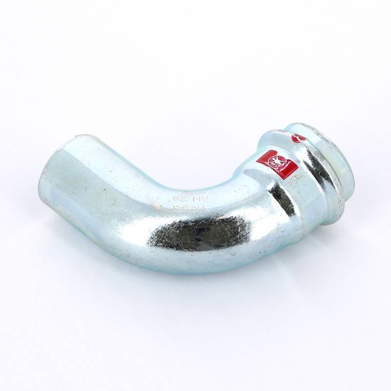 Угол-вставка 90° пресс Viega Prestabo оцинкованная сталь 28 мм 558222