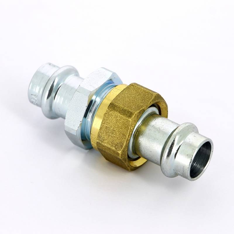 Муфта разъемная Viega Prestabo 15 мм пресс оцинкованная сталь 559304